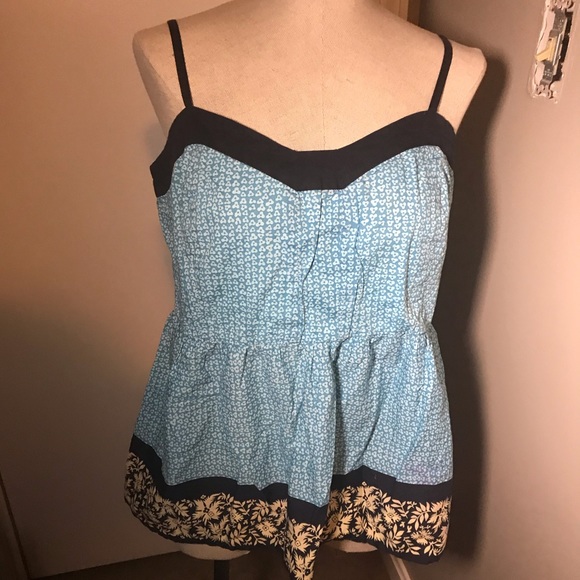 Anthropologie Tops - Anthropologie Odille Cotton Tank -14- EUC